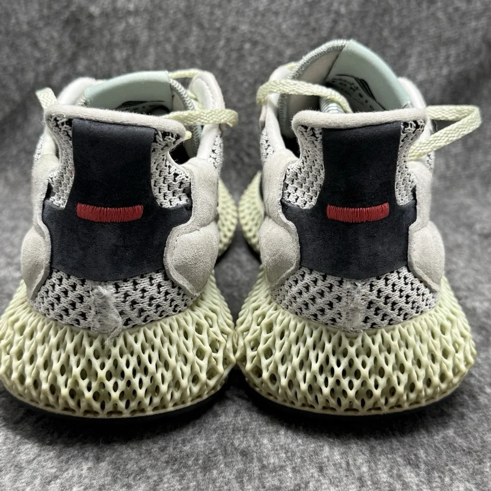 ADIDAS ZX 4000 4D MEN'S SIZE 10 GREY ONE MINT PINK PRIMEKNIT RUNNING SHOES 2019